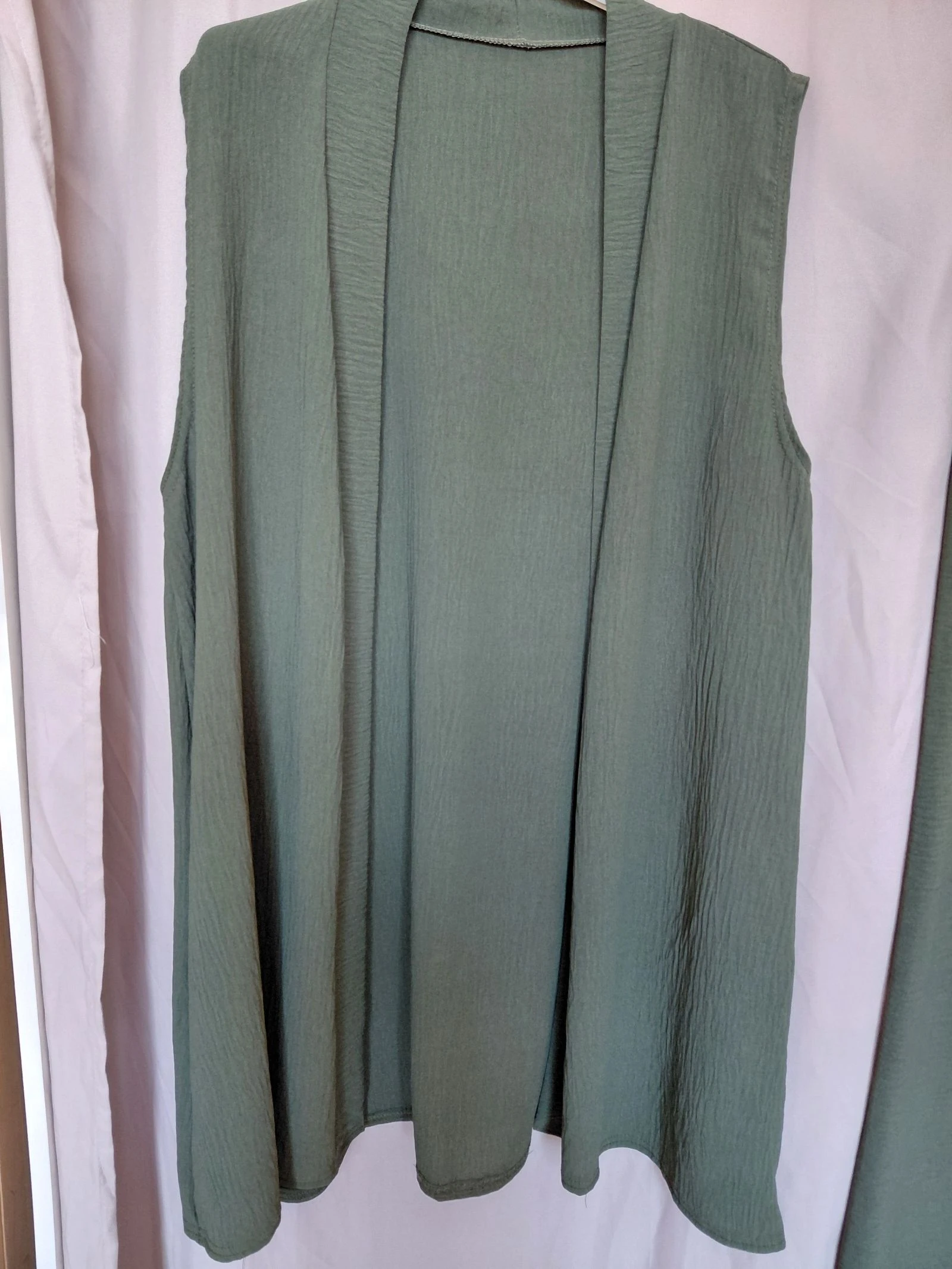 Magnificent wide-leg pants and jacket set for women size U – photo 2